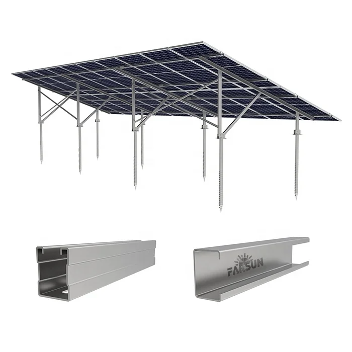 FarSun C Type Steel Solar Mount Structure System PV Bracket