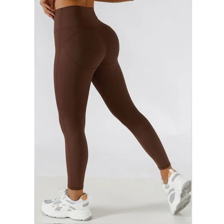 ISO Certificate Free Sample Sustainable Blackplus Size Scrunch Butt Legging Tights For Woman
