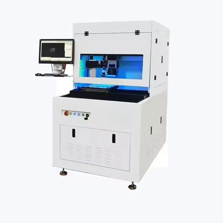 Поверхностный круговой лазерный сверлильный станок CNC перфоратор полностью автоматический стеклянный