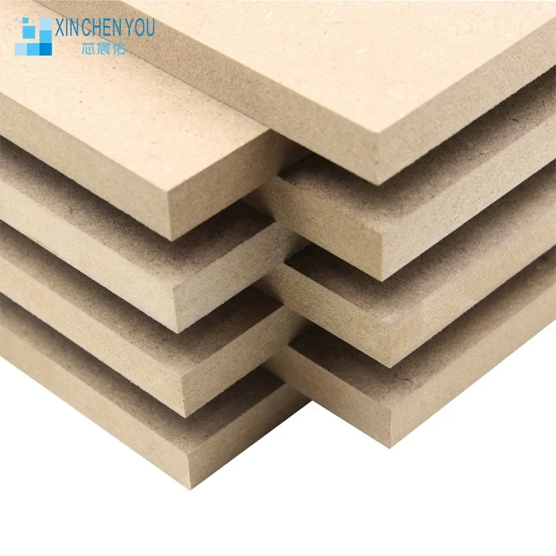 china manufacture best price 1220*2440/2800/3050mm  plain MDF panel board