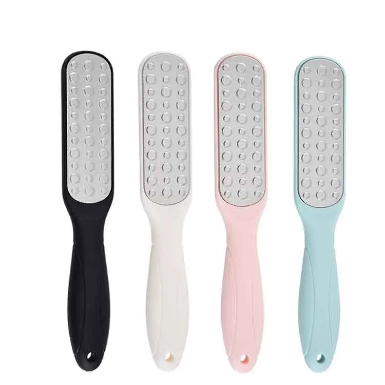 Best Price Wholesale Double Sided Plastic Foot Filer Callus Remover Tool Pedicure Sandpaper Foot File
