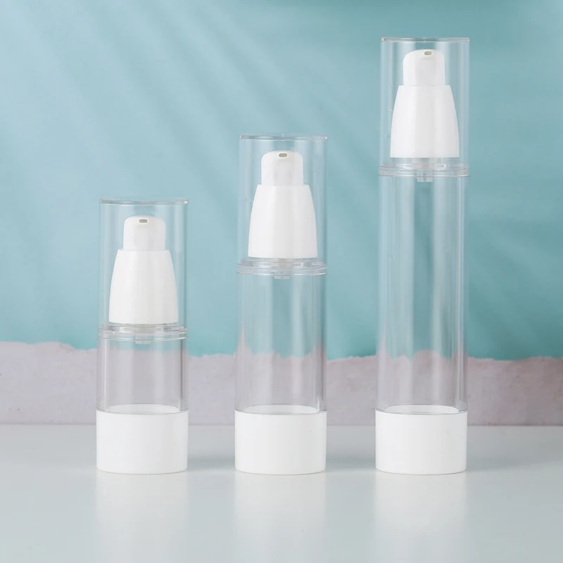 New design cosmetic 15ml 30ml 50ml airless bottle for lotion