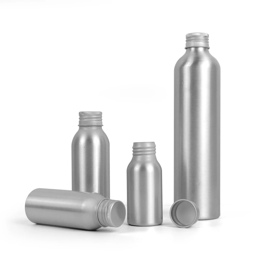 300ml 10oz custom logo cosmetic packaging empty metal aluminum shampoo lotion container spray bottle