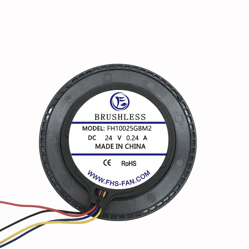 DC Centrifugal Blower 100x25mm 5V /12V /24V/48V DC 4 Inch Centrifugal Blower Cooling Fan For Air Purifier