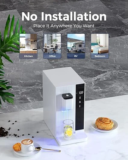 baby hot water dispenser hot cold water desk top bottle water dispenser plastic smart  reduce TDS