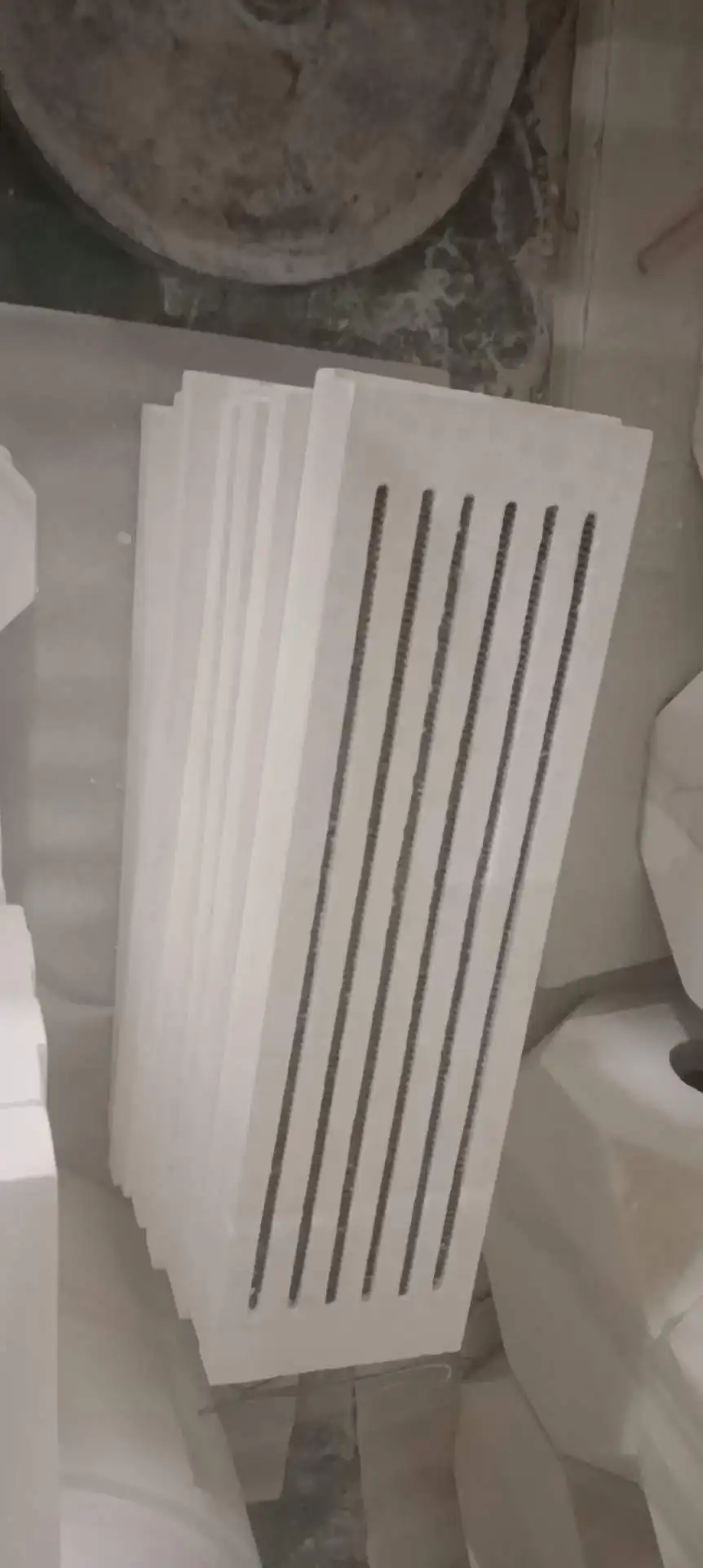 HT cylinder alumina ceramic fiber heating module heater for oven furnace