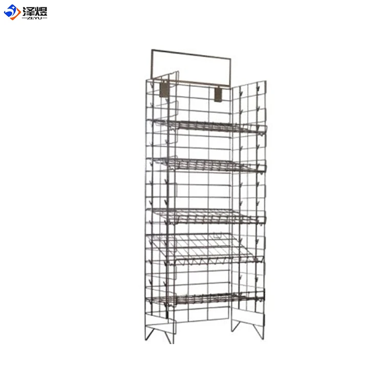 E-commerce hot selling Hot sales Potato Chip Rack w/ 5 Shelves and 48 Clips w/ 5 Shelves and 48 Clips