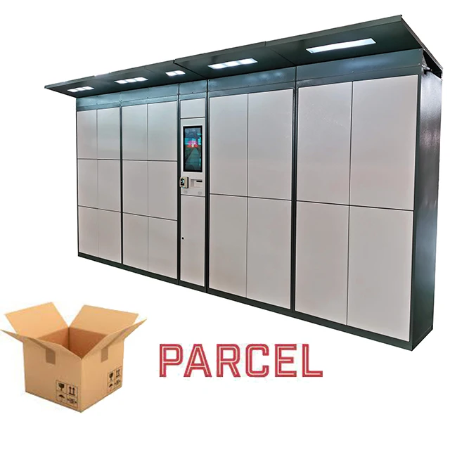 Pickup Station Lockers for shipping Smart Outdoor Water-proof Express Locker Cabinet Intelligent Mail Parcel Delivery Lockers