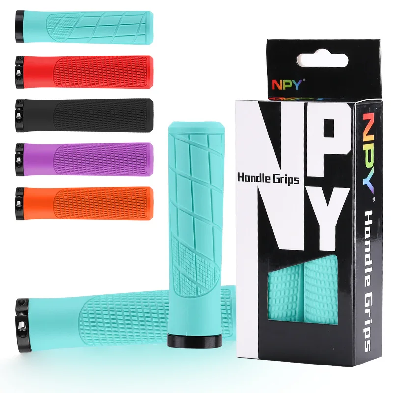 Bicycle Grips Silicone Bicycle Handle Grips Road MTB Bike Handlebar Grip with Rubber Handle Bar End Plug Bicycle Accessories