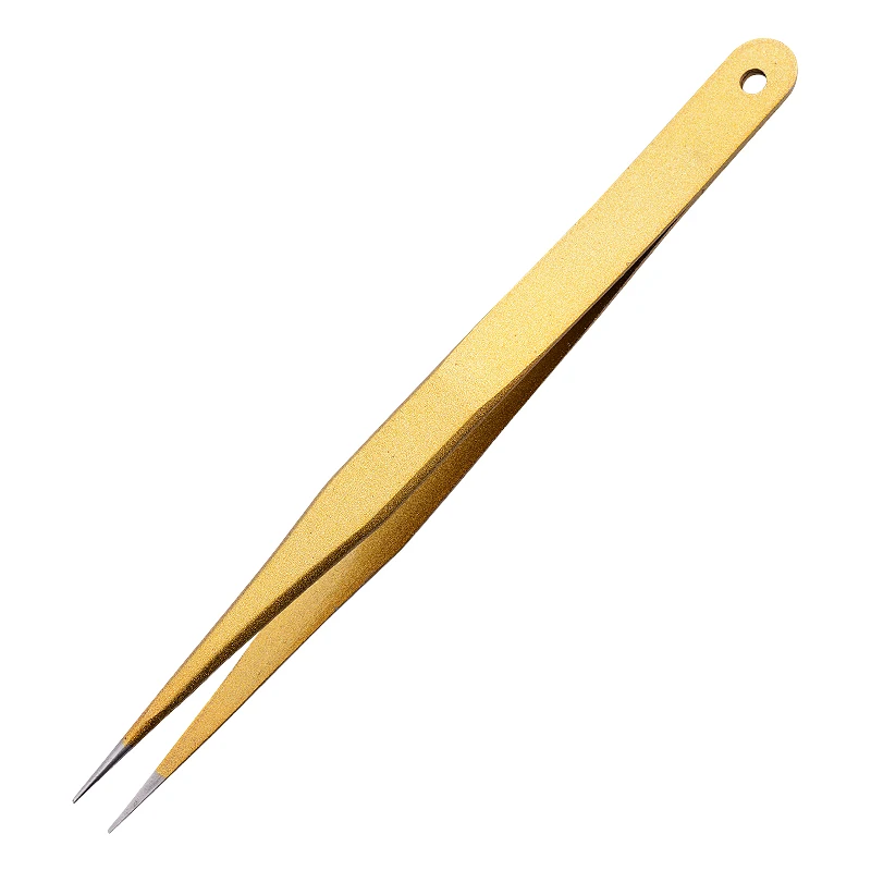 Japanese nail tweezers straight head eyelash grafting tool