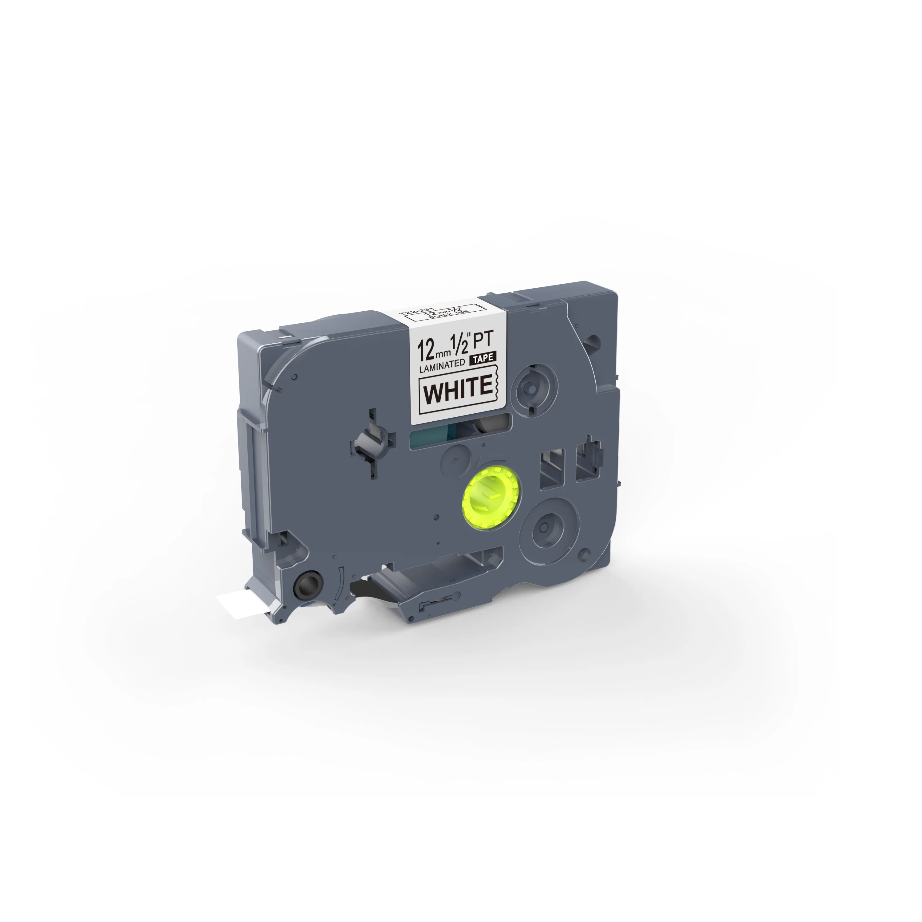 FREE SAMPLE good quality label tz 231 12mm laminated label tape for brother printers black on white tz-231 label tape