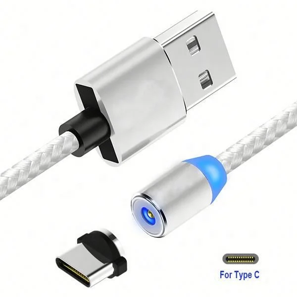 
Best seller Magnetic Charger Cable LED Magnetic USB Charging Cable 