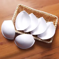 Аксессуары для нижнего белья, оптовая продажа, съемная вставка, подкладки для бюстгальтера, литой бюстгальтер с чашкой пуш-ап, толстые поролоновые подкладки для бюстгальтера