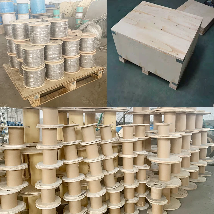 stainless steel 304 stranded wire rope 1*7 2.0mm Cable String Bag