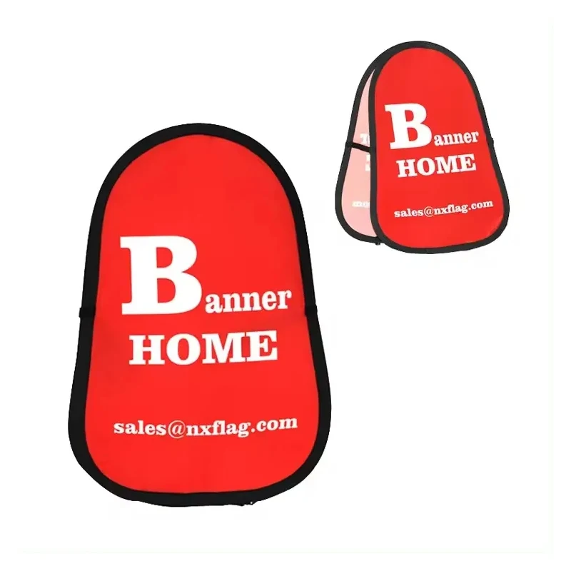Custom Double Side Printing Any Size Logo Portable Pop Up Display Banner Shop With Carry Bag