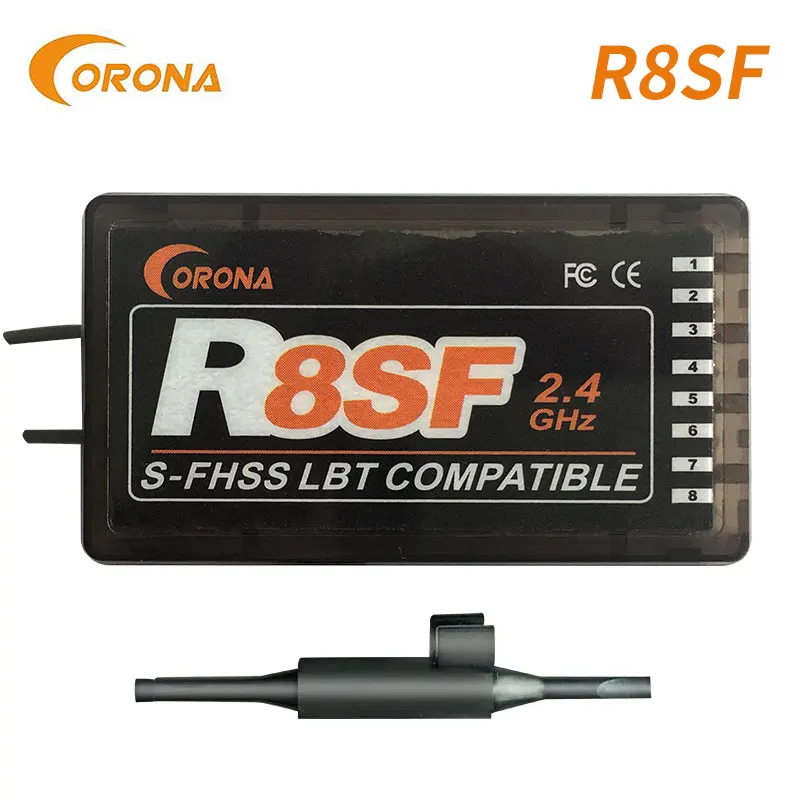 Corona 2 4G R4SF R6SF R8SF S-FHSS/FHSS приемник спутникового приемника futab в S-FHSS T6 T14SG T18MZ T18SZ