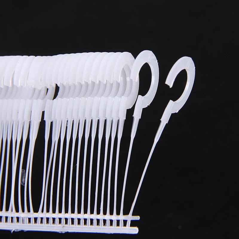 Hott Sell Standard 25-50mm Plastic Tag pins J Hook Fasteners for Standard Tagging Gun Fastener For Garment