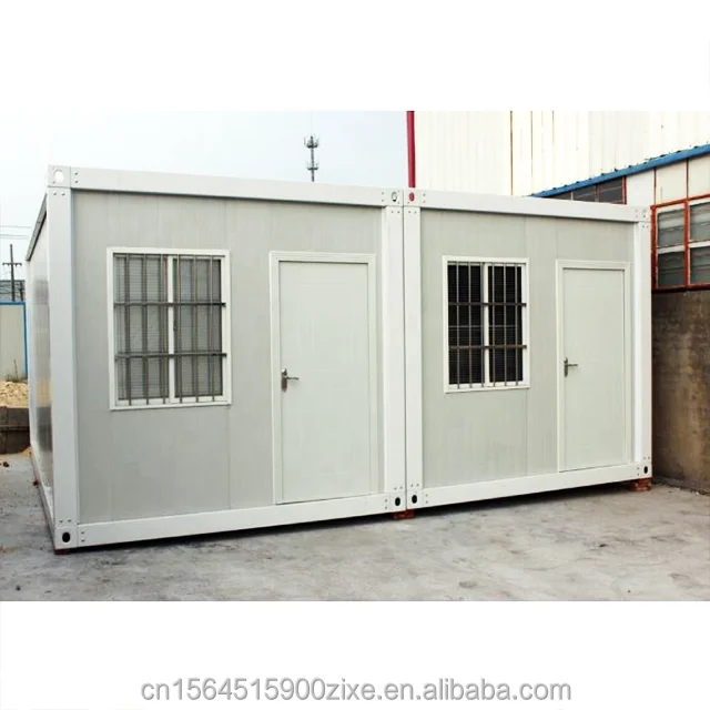 20ft 40ft low cost Detachable Prefabricated Flat Pack Container Home House with 2 bedrooms