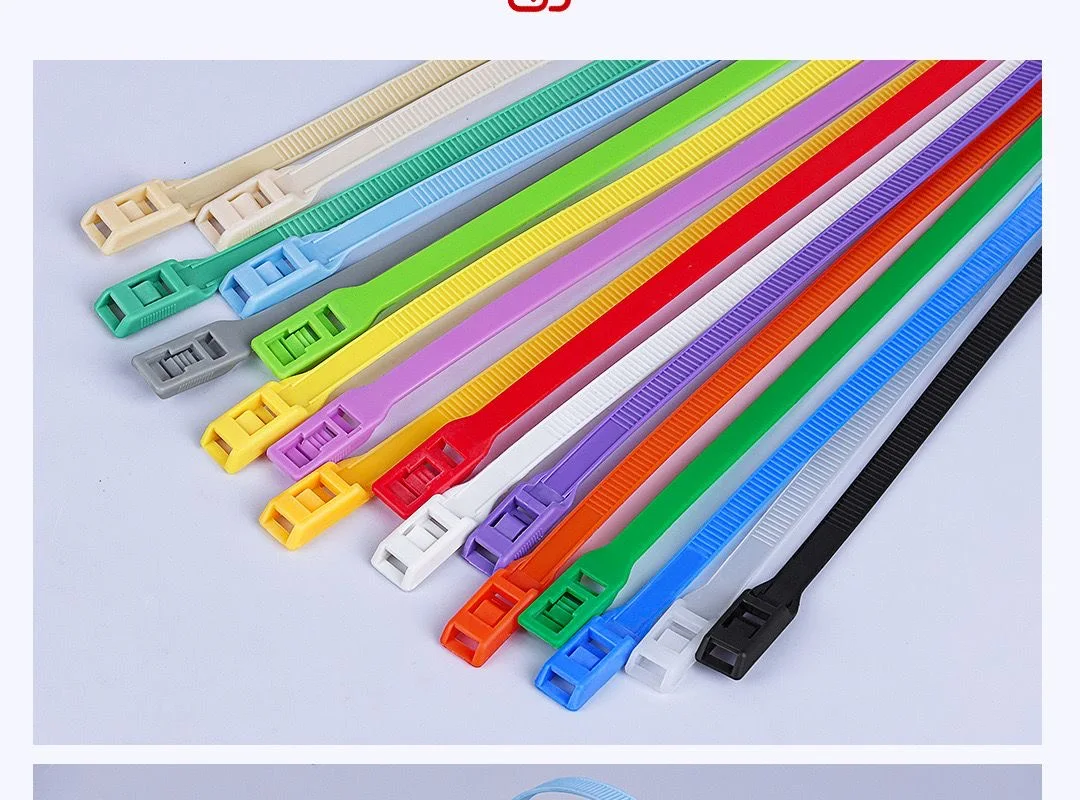 100 Pcs Strong Self-Locking Heavy Duty Plastic Zip Ties Never-Break Nylon Cable Tie Wraps Protective Tube Naughty Castle