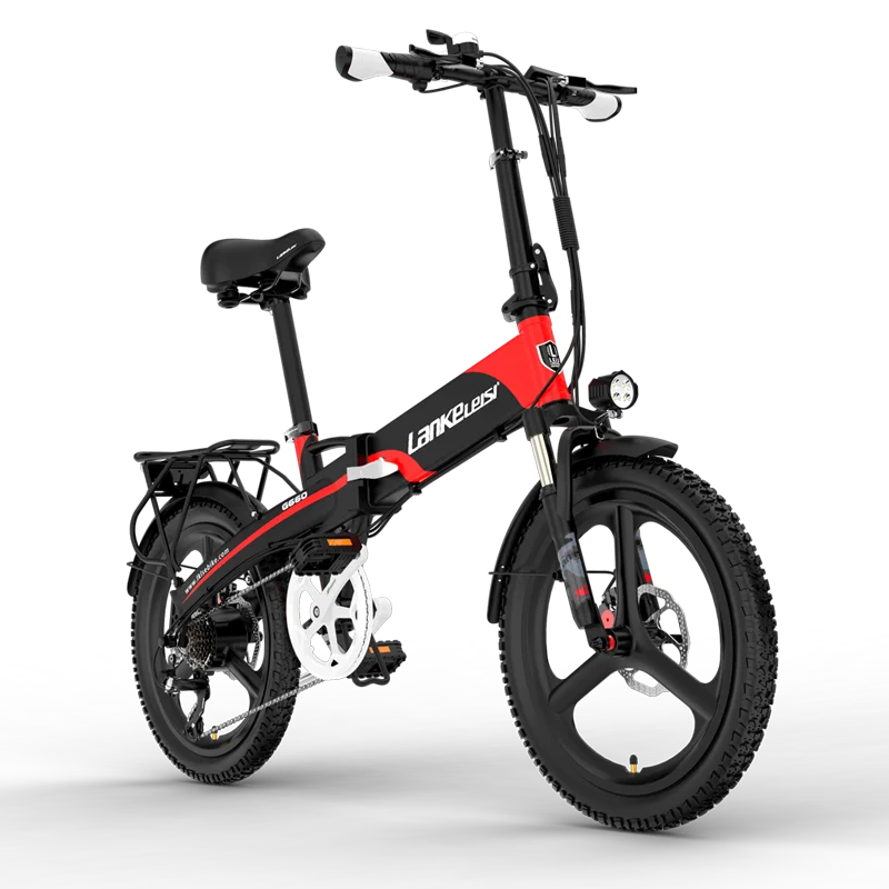Home Delivery To Door CE e bicycle 20inch 500W Powerful Electric Foldable Bike Adult 12.8AH 48V Long Range Electric Bicycle