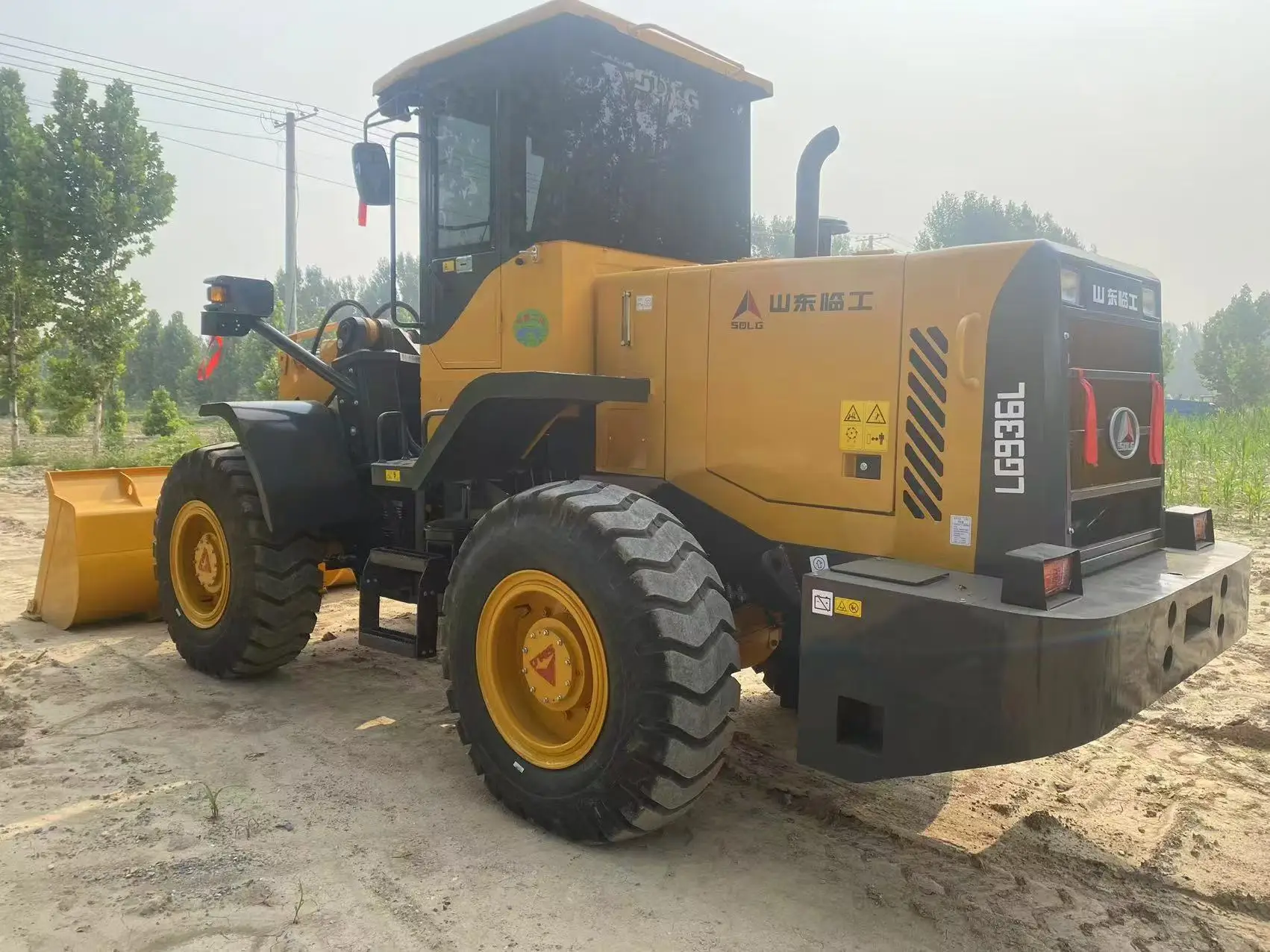 Used construction building machinery earth moving machine second hand china brand sdlg 936l front wheel mini loader in Shanghai