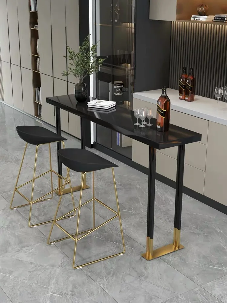 Wholesale modern design high bar furniture bar chair cheap gold metal bar stool