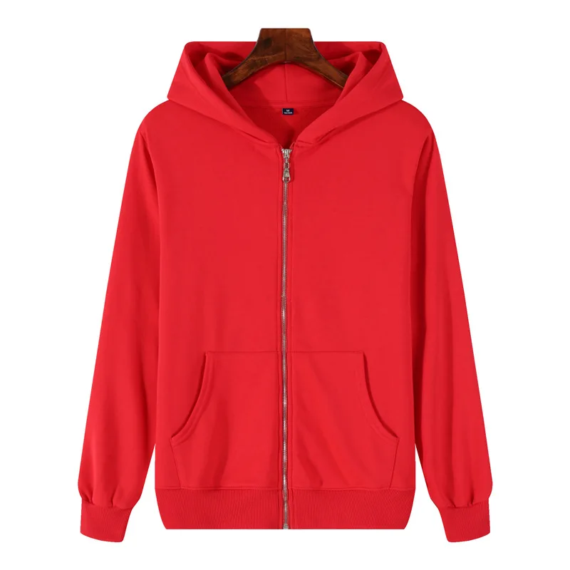 custom plain zip up hoodie full zip hoodie mens zip hoodies