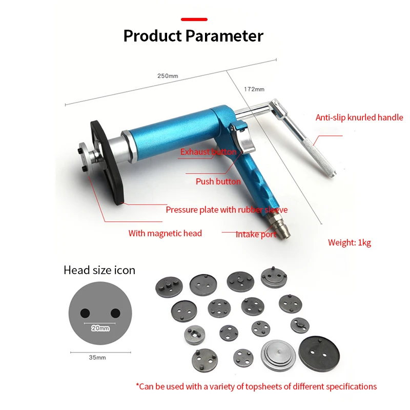 Other car tools pneumatic tools brake calipers return air tools used for car braking