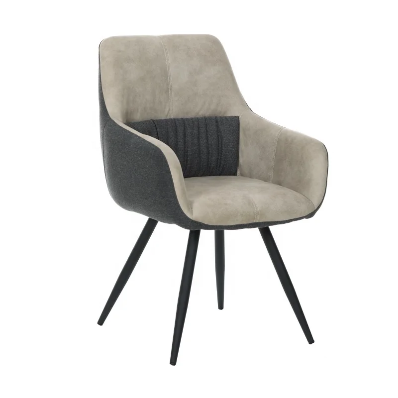 
promotional french style powder coated frame dining room chair 