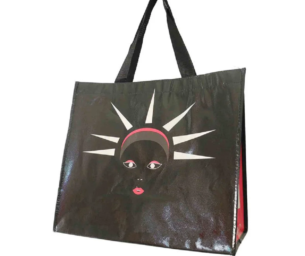 Lianhai original PP woven Promotional gifts, advertisement and shopping bag with lamination