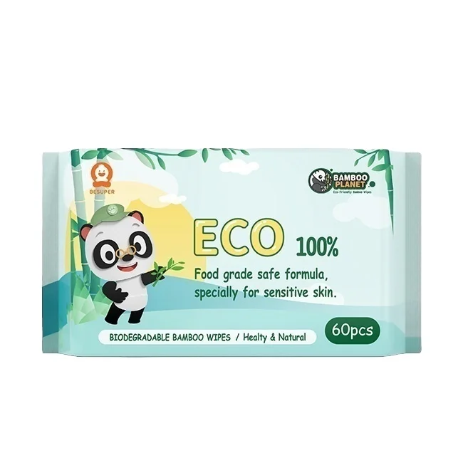 Bamboo Clothing Happy baby tender baby wipes