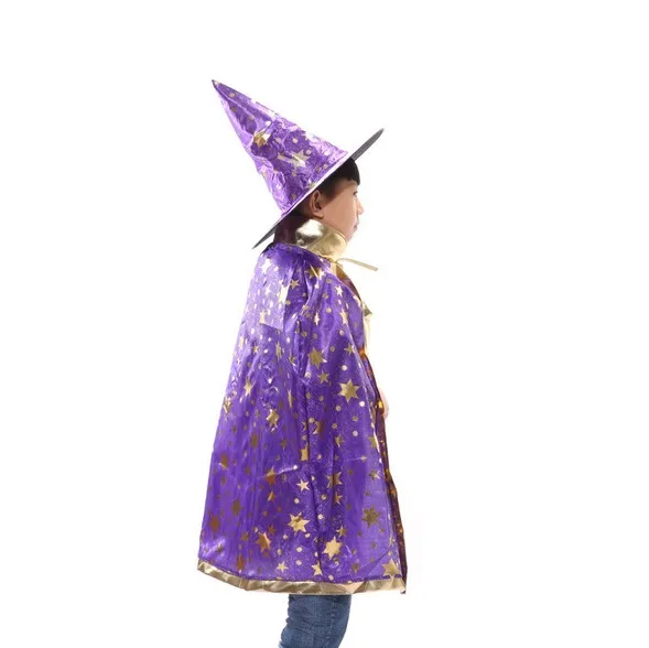 Женский и детский костюм Хэллоуин, плащ ведьмы, волшебник, взрослый костюм на Хэллоуин, Детский костюм для Хэллоуина, украшение для вечеринки