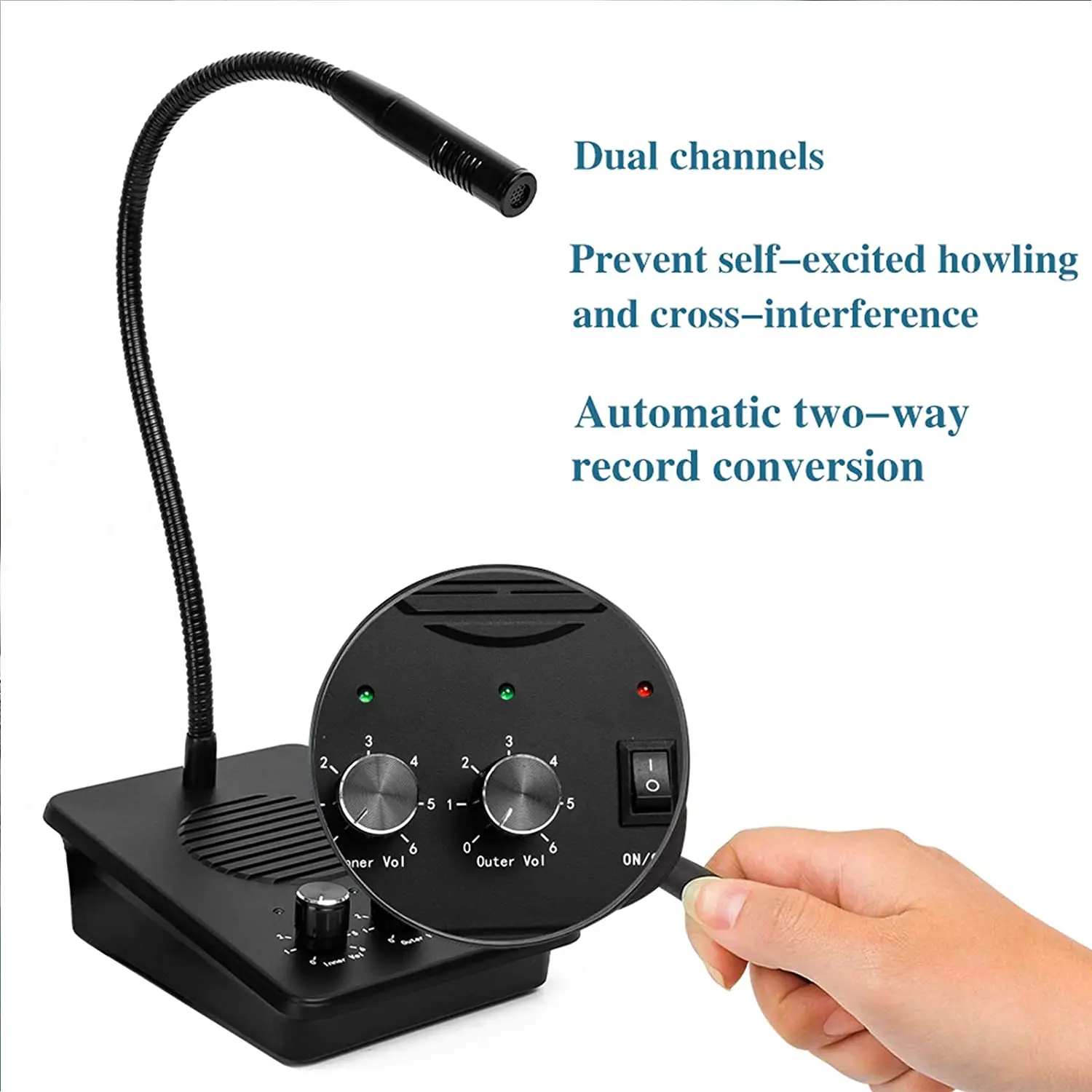 Daytech WI07-2 Dual Way Intercom Professional Speaker System Speaker Audio Sound Speaker System