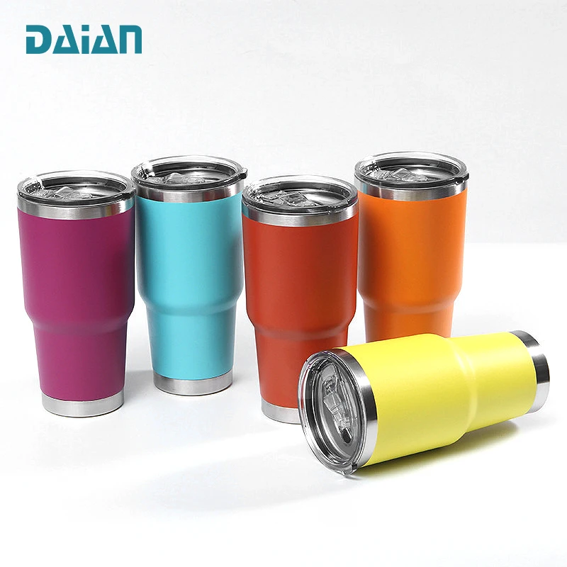 Customized 20 oz 30 oz tumblers stainless steel vacuum insulated tumbler cups in bulk vacuum insulated stainless steel tumbler