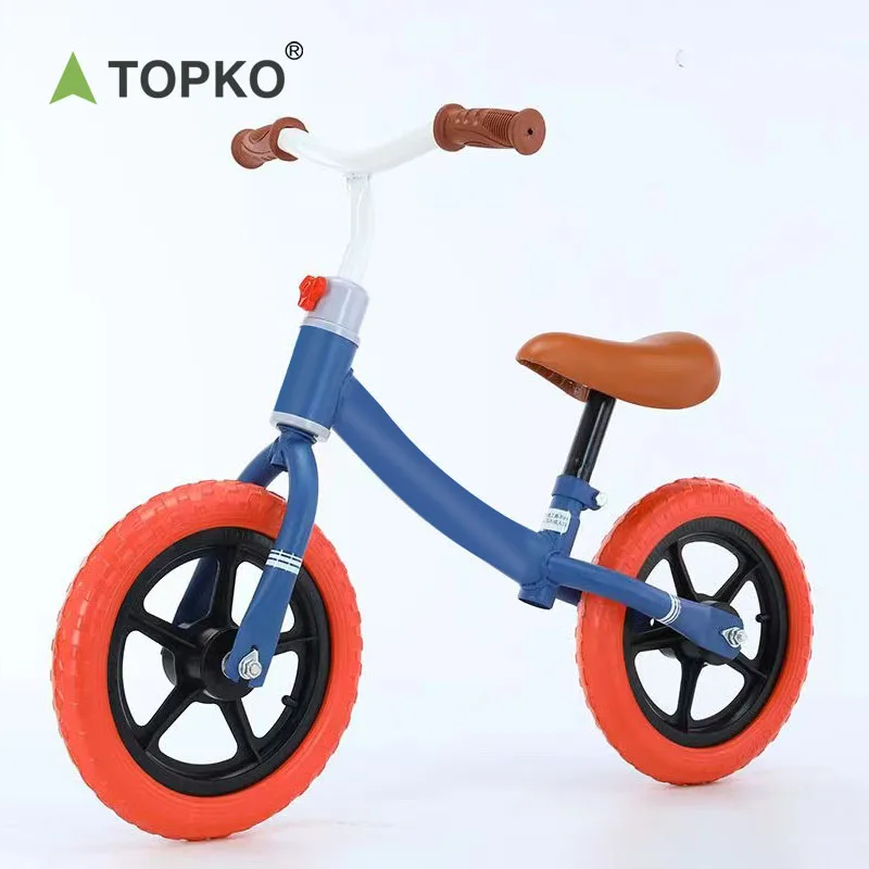TOPKO manufacturers wholesale Kids bicycle balance bike without pedals 1-2-3-6 years old baby balance bike
