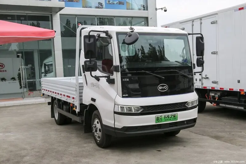 BYD T5 Fortune Edition Однорядный подключаемый гибридный Электрический забор для легких грузовиков 4 005 метров 5 т мини-грузовик Подержанный автомобиль 4x4 Gd6