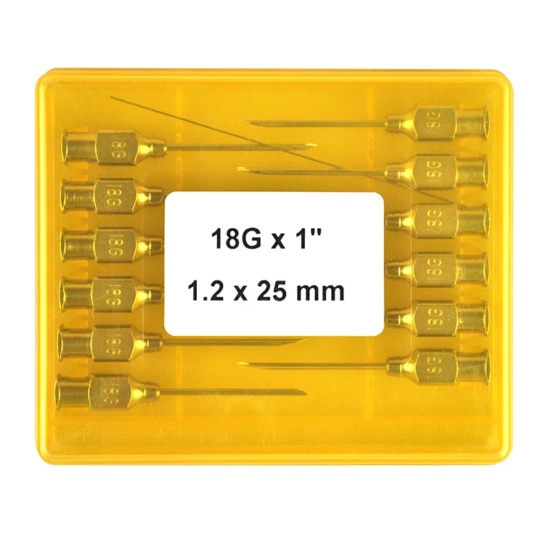 Hypodermic Veterinary Syringe Needle Stainless Steel Veterinary Vaccine Injection Syringe Needles Reused Injector Needles