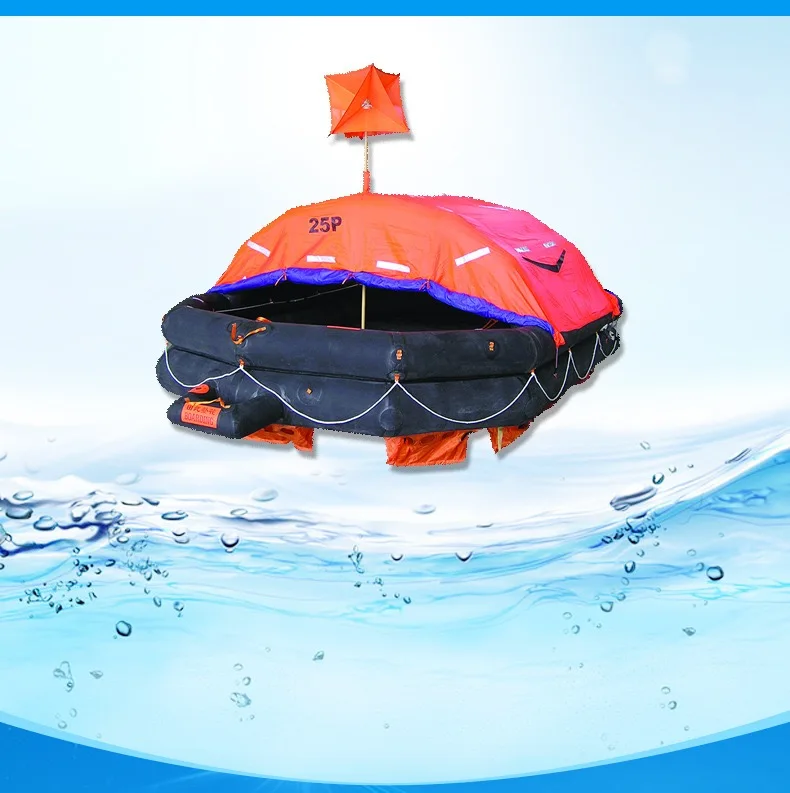 SOLAS Water Rescue Inflatable Life Raft Personal Sea Rescue Vessel