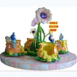 Hot sale kids amazing theme park rides for sale tagada mini amusement park rides Bee turntable