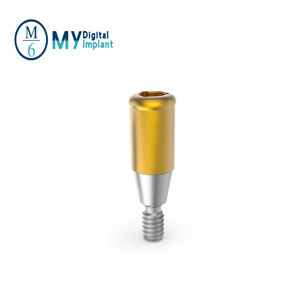 Osstem implant compatible titanium dental locator abutment