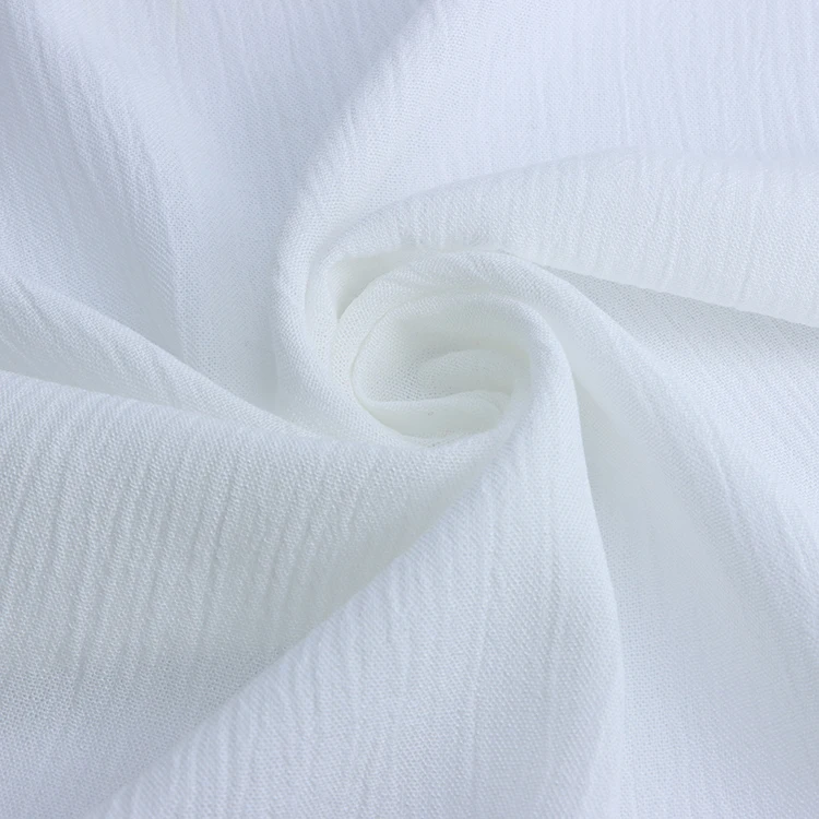 Fashiontex 2023 New Trendy Good Quality 30S*24S 100% rayon yoryu weft crepe fabric