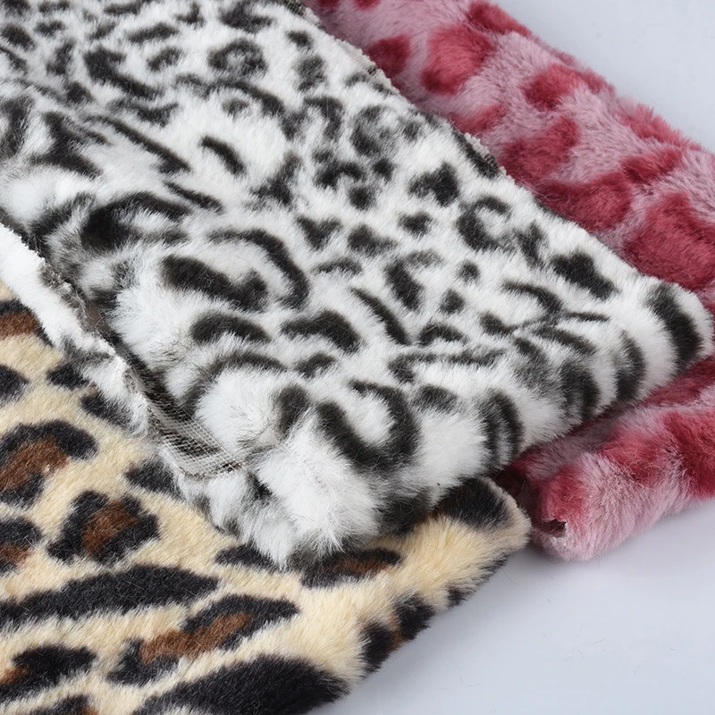 Уникальный дизайн зимнее пальто игрушечная Подушка одеяло с принтом искусственная меховая ткань из искусственного меха кролика