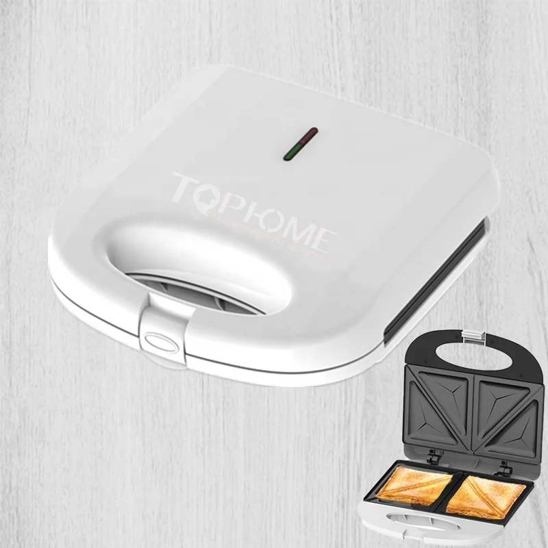 750 Вт фиксированная пластина, 2 ломтика, устройство для приготовления сэндвичей, гриль, тостер, устройство для сэндвичей