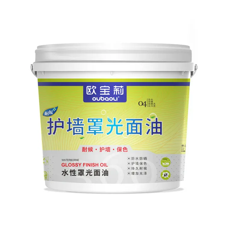 China Guangdong Low Price Exterior Paint 18L Top Coating High Quality Highlight Paint