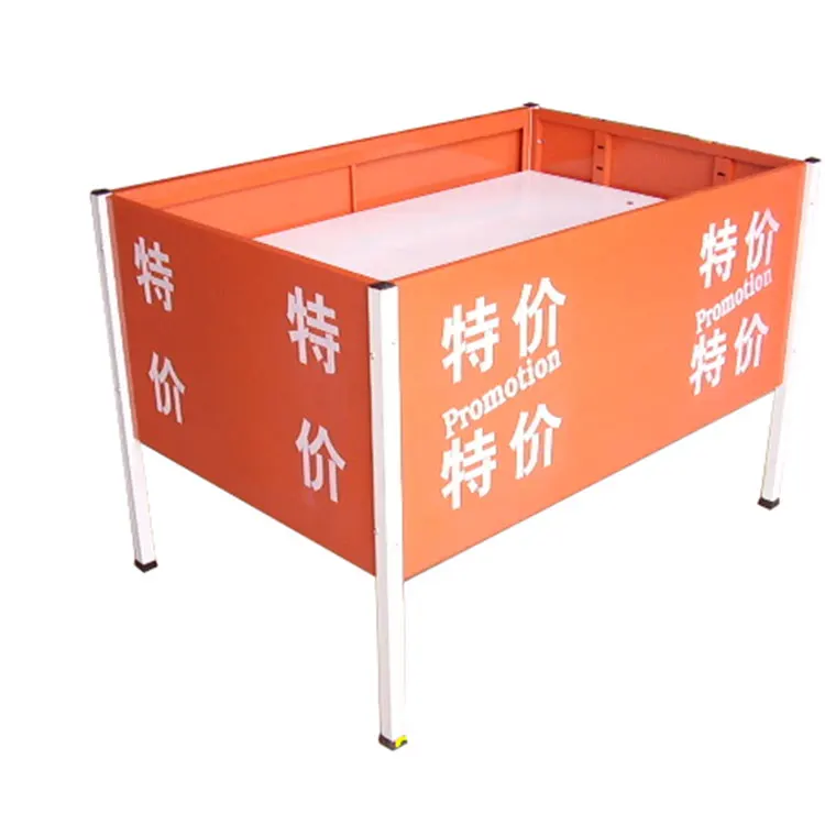 Wholesale Portable Supermarket Snack Promotion Table Display Counter