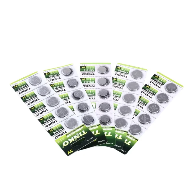 TINKO BUTTON CELL BATTERY CR1620/CR1632/CR1220/CR2032/CR2025/CR2016