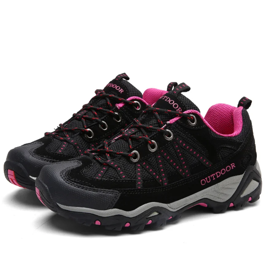 DFS 8321 sports shoes running training shoes suede cow leather shoes