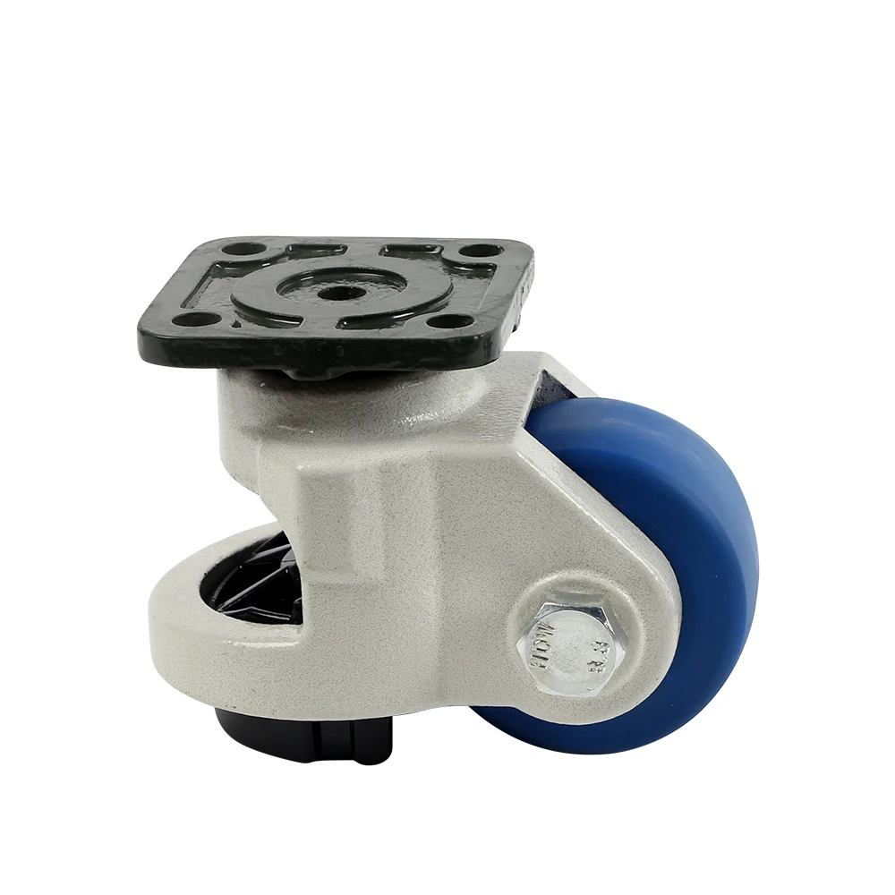 Industrial swivel wheel super heavy duty plate caster