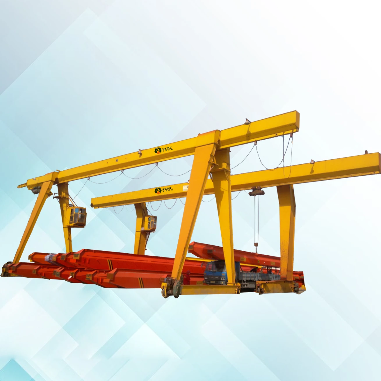 Беспроводной кран MH с дистанционным управлением Электрический подъемник однолучевой балочный козловой 10 тонн