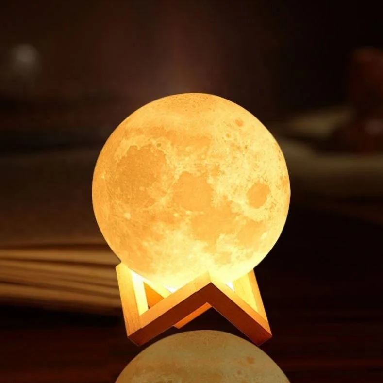 Usb Touch 3D LED Light Holder Lamp Base for 3D LED Night Light Replacement 7 Color Colorful Light Bases Table Decor Holder//